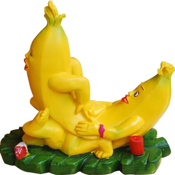 Banana Character Desk Decor - Whimsical Minion-Style Toy for Valentine's/Christmas, Unique Boyfriend Girlfriend Birthday Gag Gift - Image 5